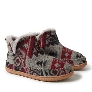 Alpine by Dearfoams Men’s Brixen Bootie House Slipper